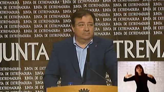Fernández Vara señala al PP y acusa a Casado de pensar más en las próximas elecciones que en las próximas generaciones