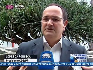 CDS culpa unicamente o Governo Regional pela Madeira não ter ligação Ferry com o território continental (7-11-2016)