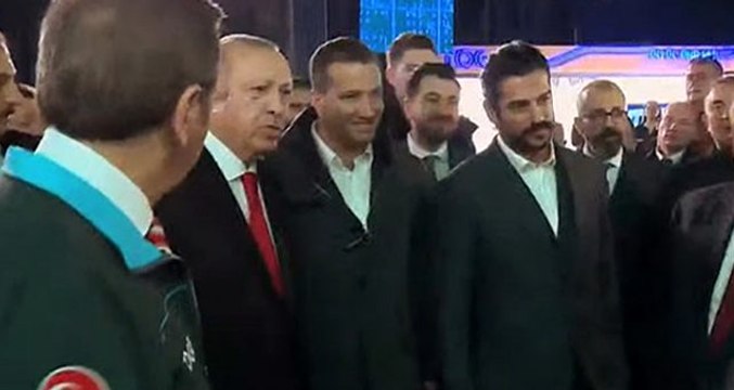 Kuruluş Osman'ın yıldızı Burak Özçivit yerli otomobil tanıtım törenine katıldı