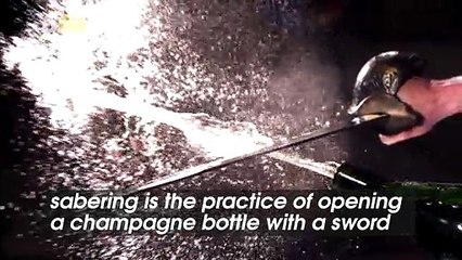 Don't Just Pop Champagne, Saber It This New Years