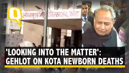 Rajasthan CM Ashok Gehlot on Death of Newborns in Kota: We Are Looking Into the Matter