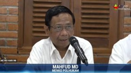 Wabup Nduga Mundur, Mahfud: Bisa Saja Manuver Politik