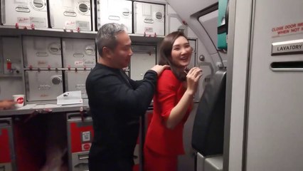 Chris Leong Treatment for Air Asia Crew