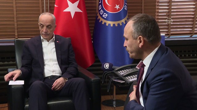 Türk-İş Genel Başkanı Atalay: 'Yeni asgari ücretin kabul edilebilir tarafı yok' - ANKARA