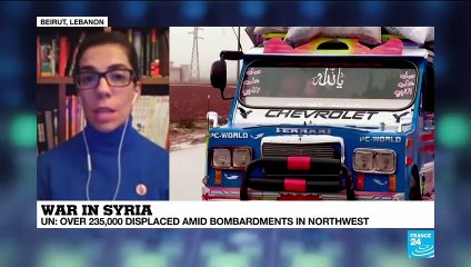 According to the UN, over 235,000 displaces amid Bombardments in Northwest of Syria