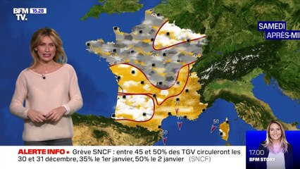 La météo pour ce samedi 28 décembre 2019