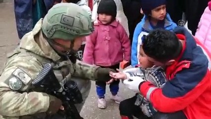 Barış Pınarı bölgesinde sağlık taraması