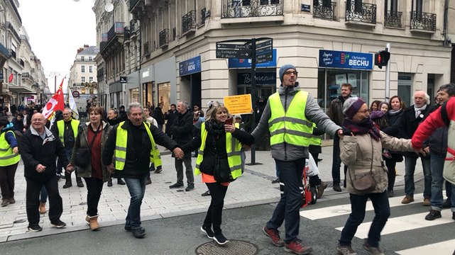 Le groupe de Gilets jaunes Cité jaune Angers