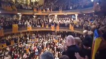 El tradicional concierto de Sant Esteve, convertido en escaparate del independentismo
