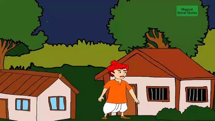 भूतिया काला बंदर | Ghostly Black Monkey | Magical Moral Stories