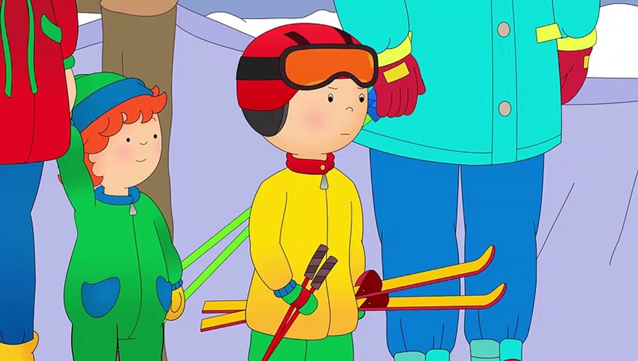Caillou fait du Ski | Caillou en Français