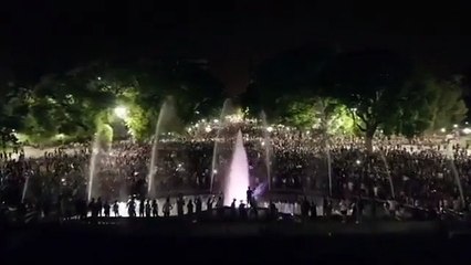 Multitudinaria protesta en Mendoza contra la megaminería