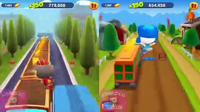 RUN- RUN- RUN- TALKING TOM GOLD RUN NEW UNDERSEA SIDEWORLD KING TOM VS GENIE ANGELA