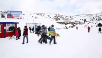 Denizli Kayak Merkezinde kayak sezonu açıldı - DENİZLİ