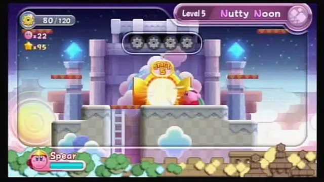 Kirby's Return to Dream Land (Wii) 100% Walkthrough Level 5-5
