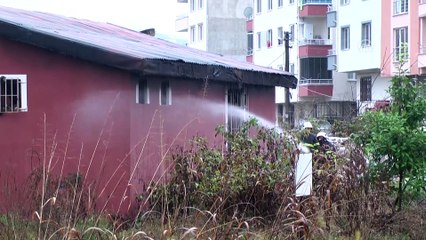 Metruk bina yangını - ORDU