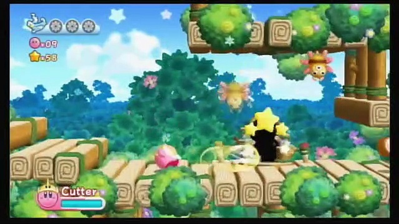 Kirby's Return to Dream Land (Wii) -- 100% Walkthrough Level 1-2 --