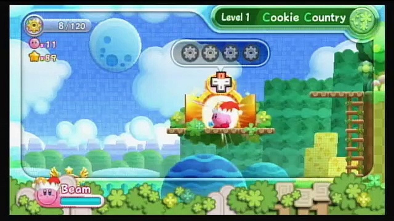 Kirby's Return to Dream Land (Wii) -- 100% Walkthrough Level 1-4 --