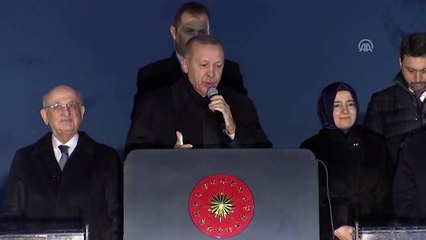 Cumhurbaşkanı Erdoğan: "Aşkınan koşan yorulmaz"
