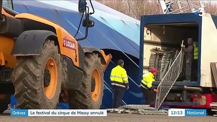 Grève des transports : annulation du Festival du cirque de Massy