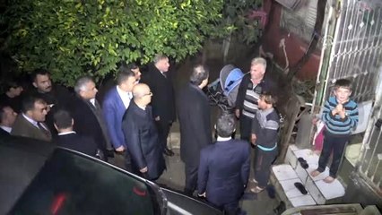 AK Parti Sözcüsü Çelik, taşkınlar nedeniyle evleri zarar gören vatandaşları ziyaret etti