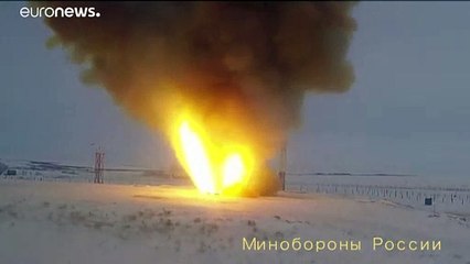 شاهد: دخول أولى صواريخ "أفانغارد" الخارقة للصوت الخدمة في روسيا