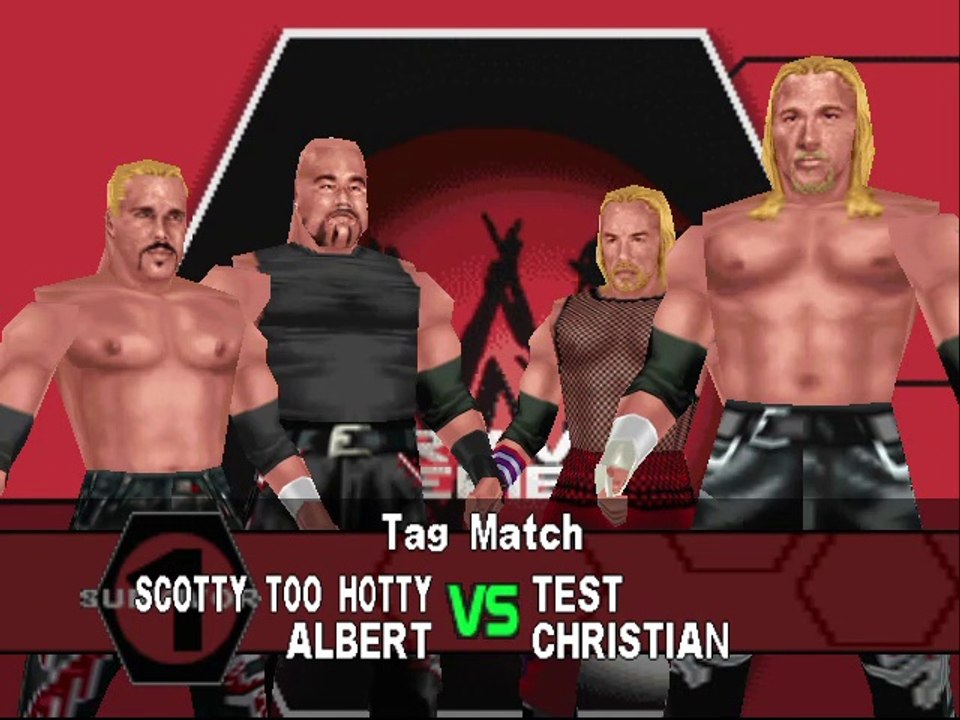 WWF Invasion No Mercy Mod Matches Albert & Scotty 2 Hotty vs Test & Christian