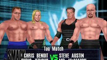 WWF Invasion No Mercy Mod Matches Chris Benoit & Chris Jericho vs Steve Austin & Mr. Mcmahon