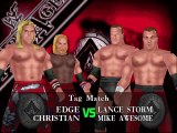 WWF Invasion No Mercy Mod Matches Edge & Christian vs Team Canada