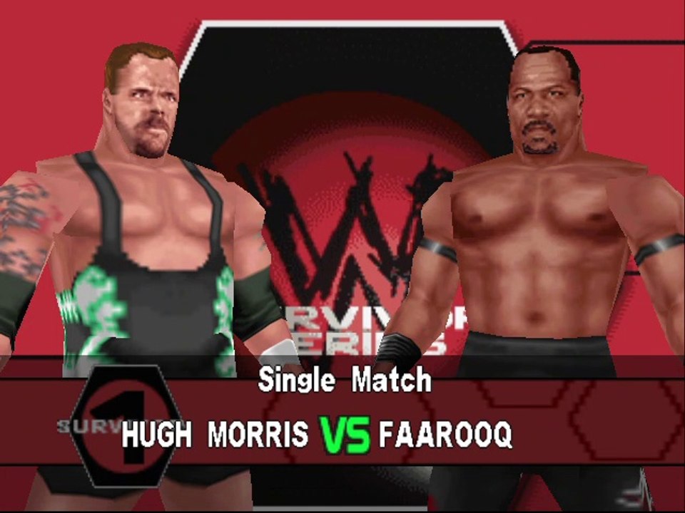WWF Invasion No Mercy Mod Matches Hugh Morrus vs Faarooq