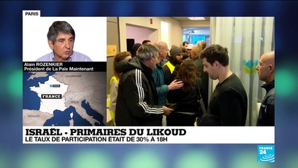 Israel - Primaires du Likoud: un vote avant la 3ème élection législative en un an