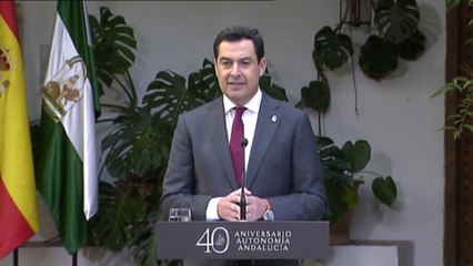 Juanma Moreno celebra el último Consejo de Gobierno del Año