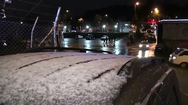 Mevsimin ilk karı yağdı