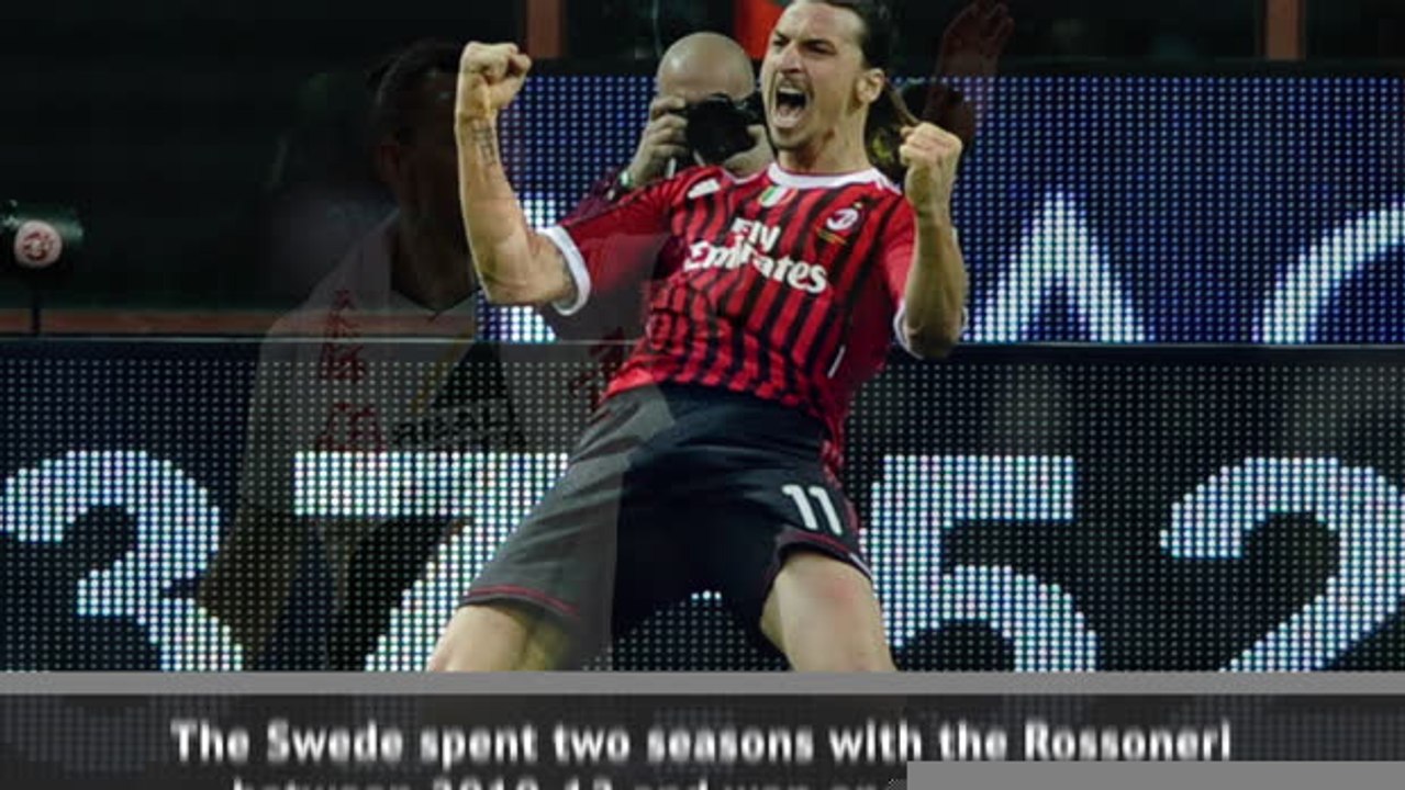 Zlatan Ibrahimovic returns to Milan