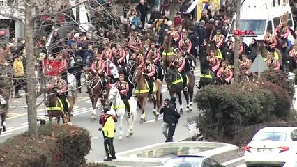 Ankara atatürk'ün ankara'ya gelişi 'seymenler yürüyüşü' ile kutladı