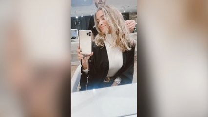 María Pombo recibe al 2020 con nuevo peinado