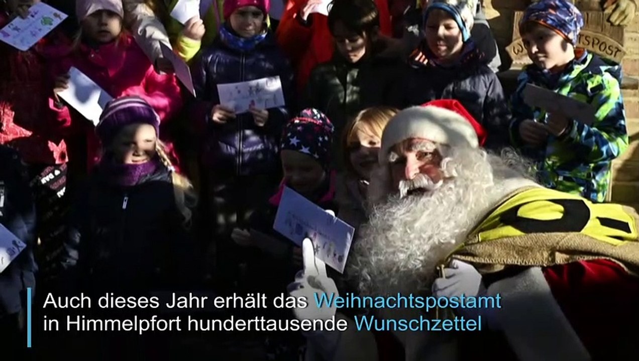 Beliebtes Weihnachtspostamt erhält fast 300.000 Wunschzettel