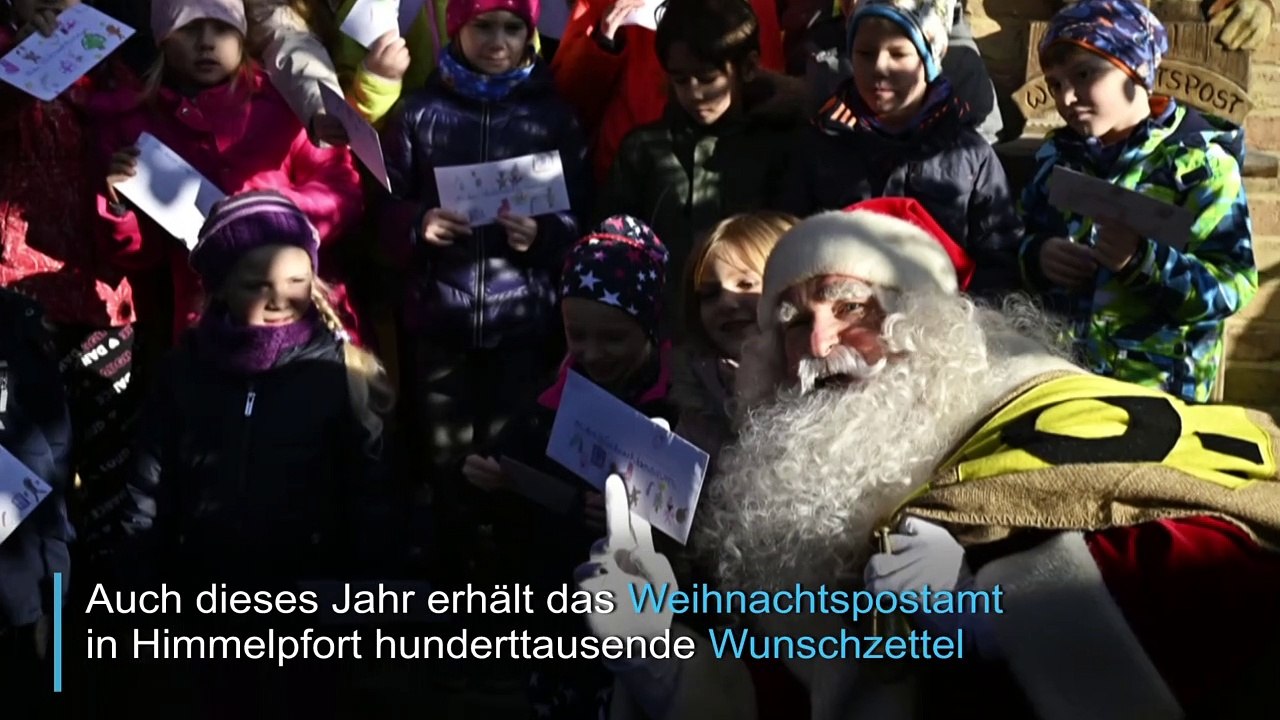 Beliebtes Weihnachtspostamt erhält fast 300.000 Wunschzettel