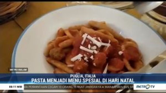 Pasta Jadi Hidangan Spesial Natal Warga Italia