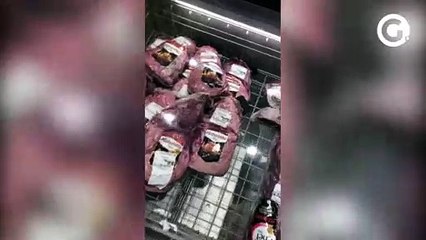 Picanha com lacres em supermercado de Vila Velha