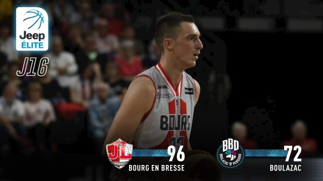 Jeep® ÉLITE : Bourg-en-Bresse vs Boulazac (J16)