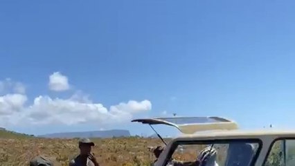 Nicolas Dlamini, tras ser detenido