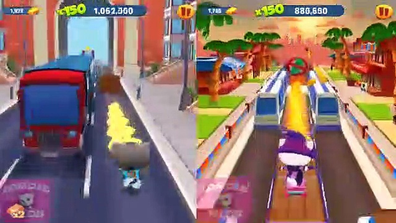 RUN- RUN- RUN- TALKING TOM GOLD RUN NEW UNDERSEA SIDEWORLD FOOTBALL TOM VS WITCH ANGELA