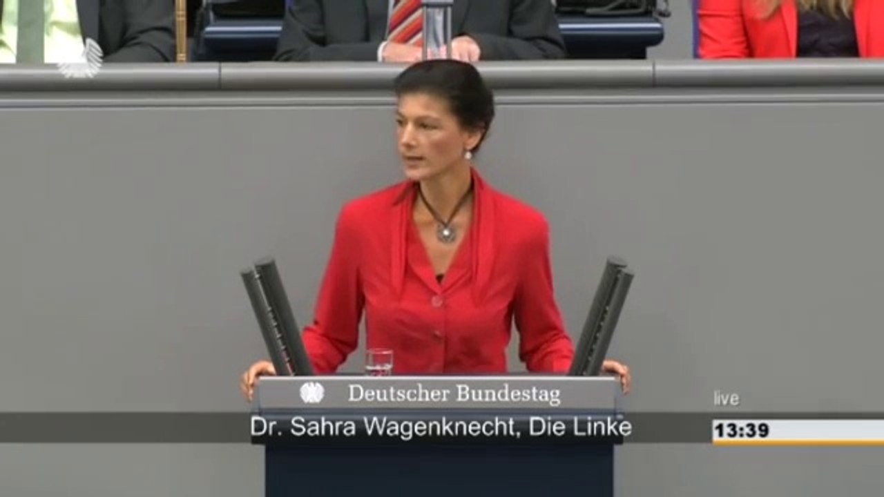 Sahra Wagenknecht - Die Saat Merkels