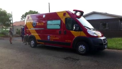 Menina de 12 anos é socorrida pelo Corpo de Bombeiros Cascavel Velho