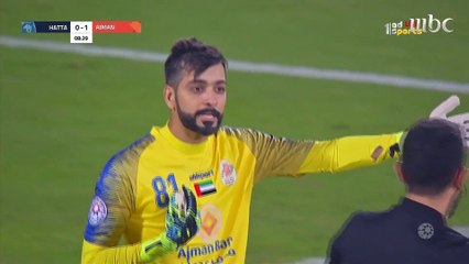 عجمان يهزم حتا بثلاثية في دوري الخليج العربي الإماراتي