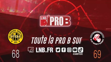 PRO B : Fos-sur-Mer vs Nancy (J13)