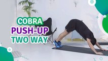 Cobra push-up, two way - Fit People