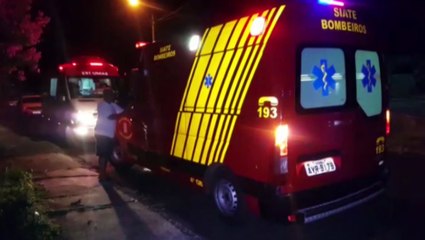 Idosa de 74 anos é socorrida pelo Siate após ser agredida por um dos filhos