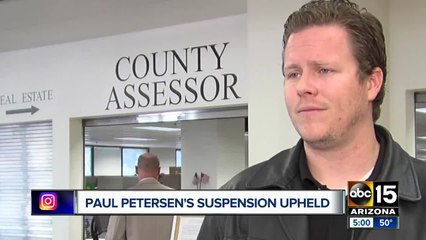 Paul Petersen's suspension upheld after Board of Supervisors finds over 2,000 documents on computer